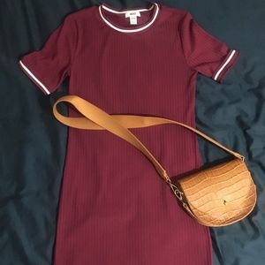 BDG maroon dress